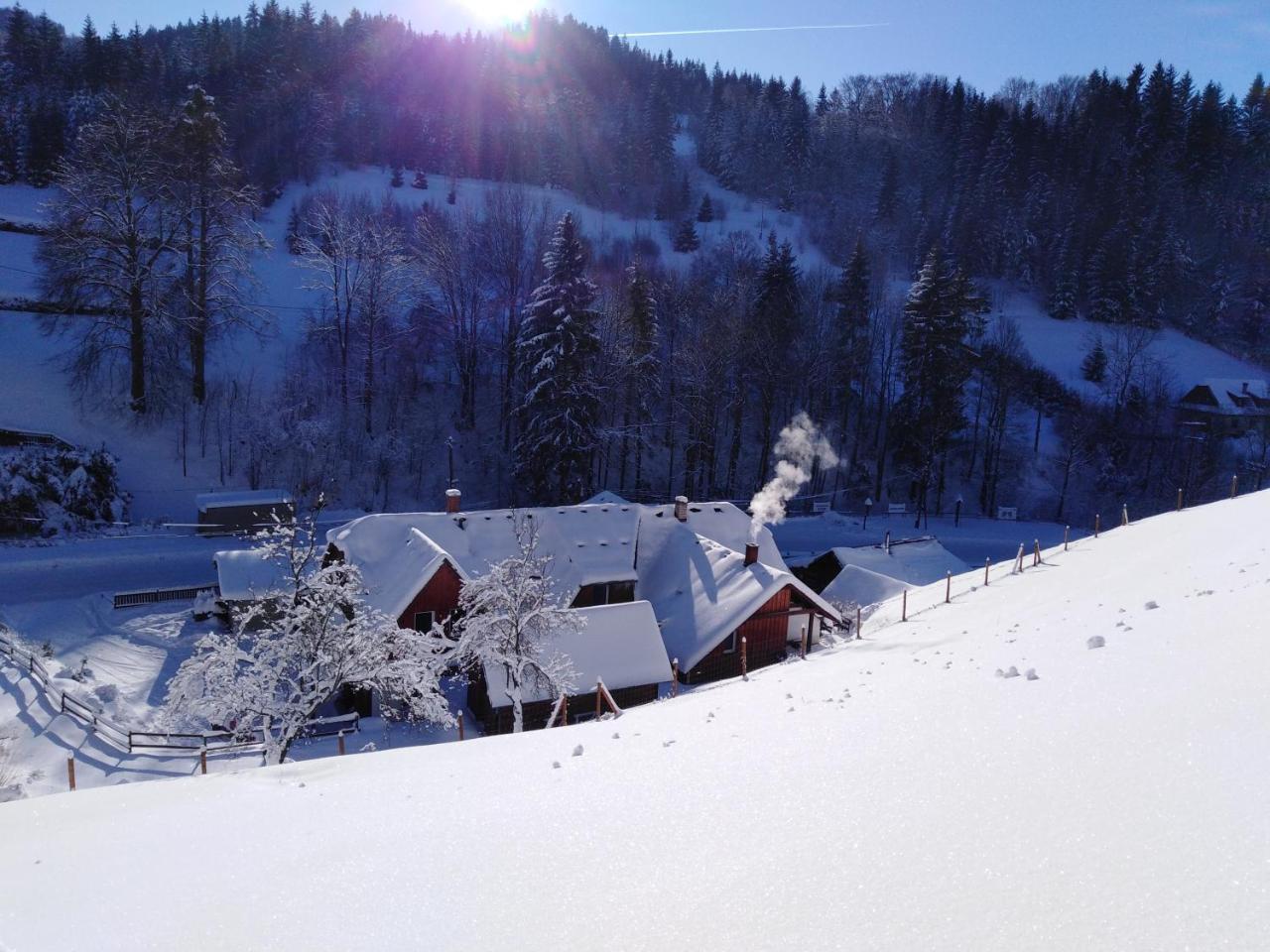 U Vesele Lisky Hotel Hutisko Exterior photo